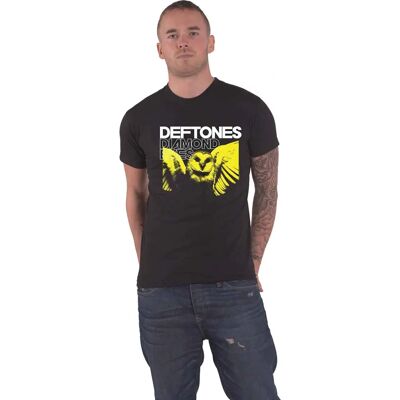 Deftones Diamond Eyes T-Shirt Schwarz - Bandlogo Casual Deftones Diamond Eyes T-Shirt Schwarz - Bandlogo Casual