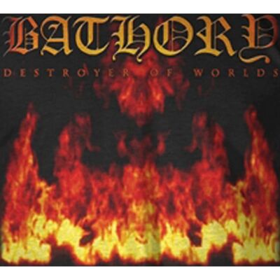 Bathory Báthory Världens förstörare - T-shirt - Svart - XL Bathory Báthory Världens förstörare - T-shirt - Svart - XL