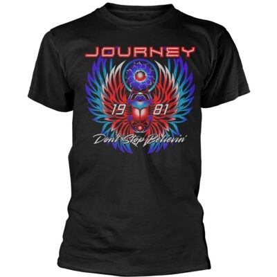 Journey S Musta T-paita - T-paita Journey S Musta T-paita - T-paita