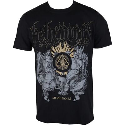 Koszulka Czarna Messe Noire od Behemoth - Logo zespołu, Unisex Koszulka Czarna Messe Noire od Behemoth - Logo zespołu, Unisex