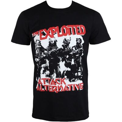 Tricou negru S de The Exploited - Punk Unisex Bumbac Tricou negru S de The Exploited - Punk Unisex Bumbac