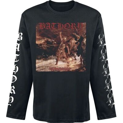 Koszulka długi rękaw Bathory Hammerheart czarna - Koszulka Koszulka długi rękaw Bathory Hammerheart czarna - Koszulka