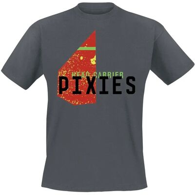 Pixies unisex T-shirt - HEAD CARRIER - Grå - T-shirt Pixies unisex T-shirt - HEAD CARRIER - Grå - T-shirt