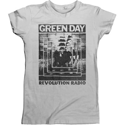 Tricou pentru femei Green Day - Power Shot - Rock Tricou pentru femei Green Day - Power Shot - Rock