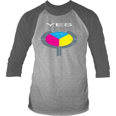 Yes 90125 Grå S - T-shirt - Rock Yes 90125 Grå S - T-shirt - Rock