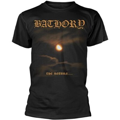 Bathory Xx-large Svart Unisex T-Shirt - T-Shirt Bathory Xx-large Svart Unisex T-Shirt - T-Shirt