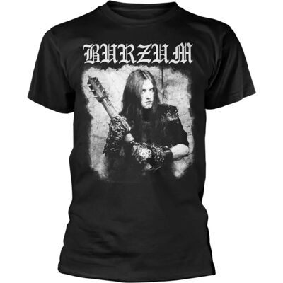 Czarna koszulka Burzum - Antologia 2018 - Casual Top Czarna koszulka Burzum - Antologia 2018 - Casual Top