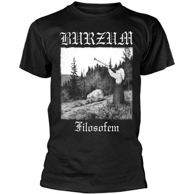 Burzum Filosofem 2018 - Unisex T-shirt M Burzum Filosofem 2018 - Unisex T-shirt M
