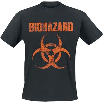 T-shirt Biohazard XL en coton - Logo - Unisexe - Publicité T-shirt Biohazard XL en coton - Logo - Unisexe - Publicité