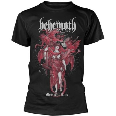 Koszulka unisex Behemoth - Moonspell Rites Czarna Duża - Koszulka Koszulka unisex Behemoth - Moonspell Rites Czarna Duża - Koszulka