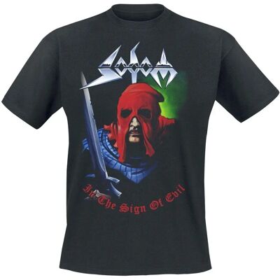 T-shirt unisexe Sodom - Dans le signe du mal - Noir - Medium - Publicité T-shirt unisexe Sodom - Dans le signe du mal - Noir - Medium - Publicité