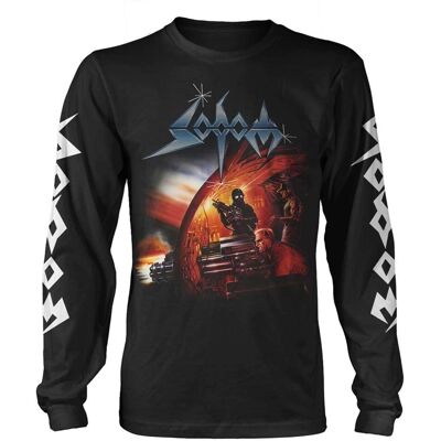 T-shirt à manches longues noir de Sodom - Unisexe - Publicité T-shirt à manches longues noir de Sodom - Unisexe - Publicité