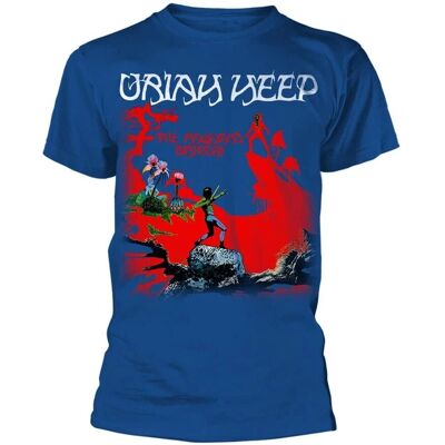 T-shirt Uriah Heep Modèle S Bleu Manches Courtes - T-Shirt - Publicité T-shirt Uriah Heep Modèle S Bleu Manches Courtes - T-Shirt - Publicité