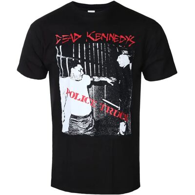 Dead Kennedys Police Truck Band Logga T-Shirt - Rock Punk Dead Kennedys Police Truck Band Logga T-Shirt - Rock Punk