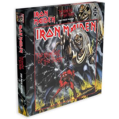 Iron Maiden Modello The Number Of The Beast - Puzzle Iron Maiden Modello The Number Of The Beast - Puzzle