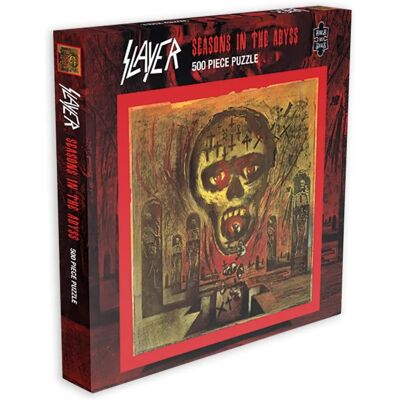 Slayer Seasons In The Abyss - Puzzle de 500 pièces - Publicité Slayer Seasons In The Abyss - Puzzle de 500 pièces - Publicité