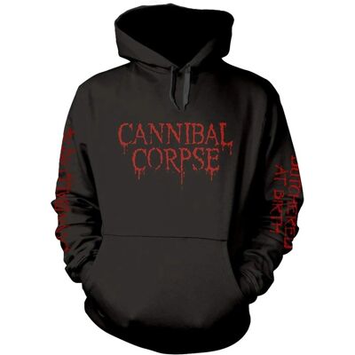 Cannibal Corpse Hoodie Butchered At Birth - Hettegenser - Svart Cannibal Corpse Hoodie Butchered At Birth - Hettegenser - Svart