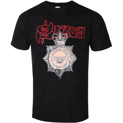 Tricou unisex Saxon - Braț Puternic al Legii - Negru XXL Tricou unisex Saxon - Braț Puternic al Legii - Negru XXL