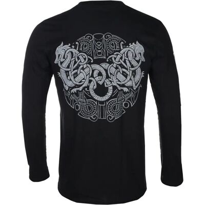 Amon Amarth Unisex Long Sleeve Grey Skull - T-shirt Amon Amarth Unisex Long Sleeve Grey Skull - T-shirt