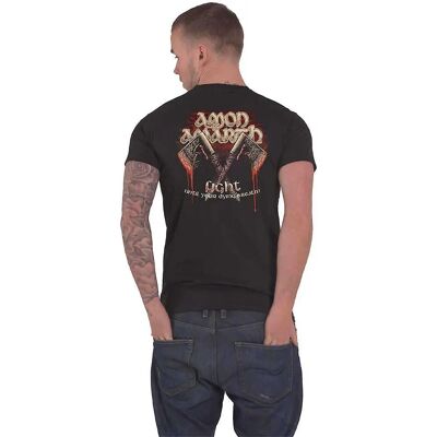 Amon Amarth Svart 3XL Metall T-Shirt - Kläder Amon Amarth Svart 3XL Metall T-Shirt - Kläder