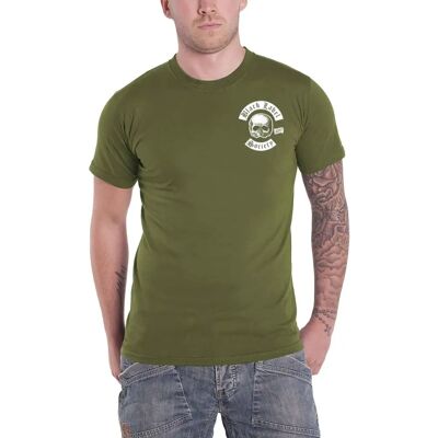 Black Label Society Oliv T-shirt - Unisex, Skalle Logo, Kortärmad - T-shirt Black Label Society Oliv T-shirt - Unisex, Skalle Logo, Kortärmad - T-shirt