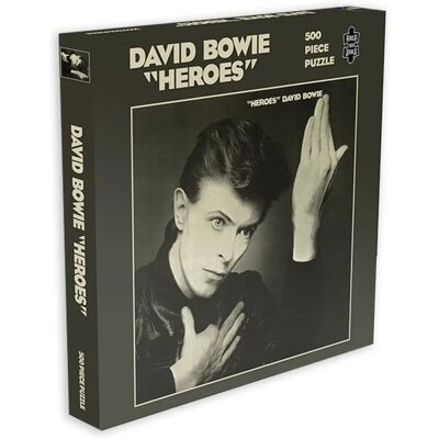 Puzzle Heroes de David Bowie - 500 Pièces - Licence officielle - 41x41cm - Publicité Puzzle Heroes de David Bowie - 500 Pièces - Licence officielle - 41x41cm - Publicité