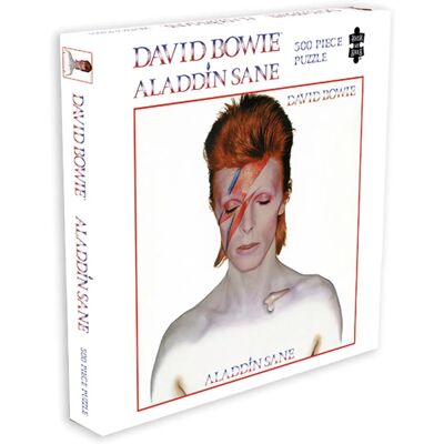 Puzzle David Bowie Aladdin Sane - 500 Pièces - Publicité Puzzle David Bowie Aladdin Sane - 500 Pièces - Publicité