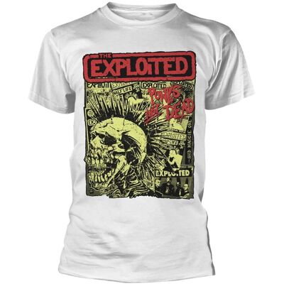 The Exploited M T-Shirt Blanc - Punk - Publicité The Exploited M T-Shirt Blanc - Punk - Publicité