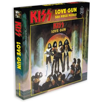 Kiss Love Gun Puzzel - Rock Saws 500-stuk Puzzel Kiss Love Gun Puzzel - Rock Saws 500-stuk Puzzel