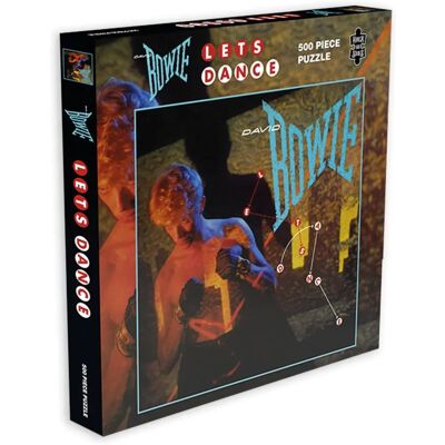 Puzzle Rock Saws de David Bowie Let's Dance - 500 Pièces - Publicité Puzzle Rock Saws de David Bowie Let's Dance - 500 Pièces - Publicité