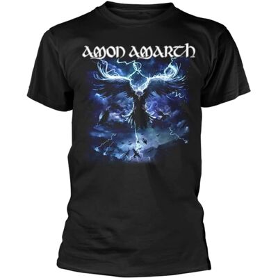 Amon Amarth Raven's Flight Svart T-shirt - Unisex Amon Amarth Raven's Flight Svart T-shirt - Unisex
