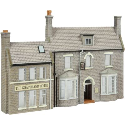 BACHMANN - Goathland Hotel - Low Relief - Pre-Built - Model scenery BACHMANN - Goathland Hotel - Low Relief - Pre-Built - Model scenery