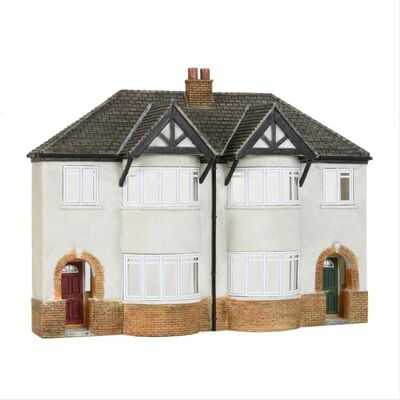 BACHMANN - Scenecraft Low Relief 30s Houses - Model kit BACHMANN - Scenecraft Low Relief 30s Houses - Model kit