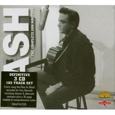 Johnny Cash Sun Masters Complets - 3 Disques CD - CD de Musique Johnny Cash Sun Masters Complets - 3 Disques CD - CD de Musique