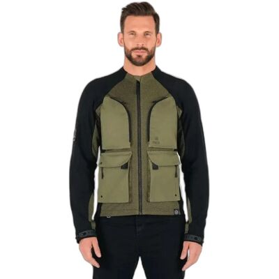 Knox - Tor - Vert foncé/Noir - XXL - Armored Shirt - Publicité Knox - Tor - Vert foncé/Noir - XXL - Armored Shirt - Publicité