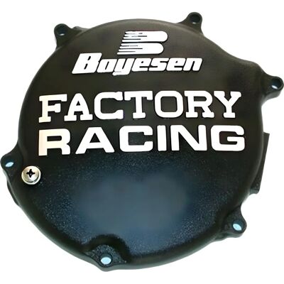 Cubierta de carcasa de embrague Boyesen KX125 Negra - Cubierta de embrague Cubierta de carcasa de embrague Boyesen KX125 Negra - Cubierta de embrague