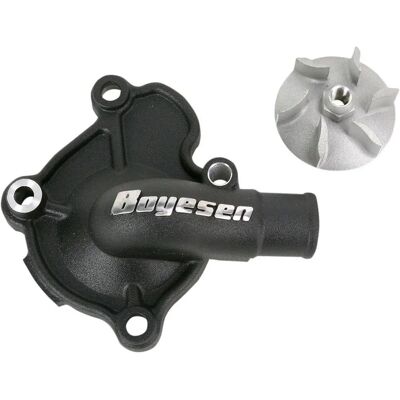 Cubierta de bomba de agua Boyesen con hélice - Honda Crf250r Cubierta de bomba de agua Boyesen con hélice - Honda Crf250r