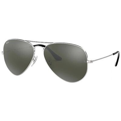 Ray-Ban Aviator Metal RB3025 - Stor Metal RB3025 W3275 (sølv/sølv spejl) Ray-Ban Aviator Metal RB3025 - Stor Metal RB3025 W3275 (sølv/sølv spejl)