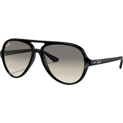 Ray-Ban Cats 5000 RB4125 - RB4125 601/32 Cats (glänzend schwarz/kristall grau gradient) Ray-Ban Cats 5000 RB4125 - RB4125 601/32 Cats (glänzend schwarz/kristall grau gradient)