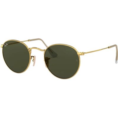 Ray-Ban Rond Métallique RB3447 - 001 (arista/vert) Ray-Ban Rond Métallique RB3447 - 001 (arista/vert)