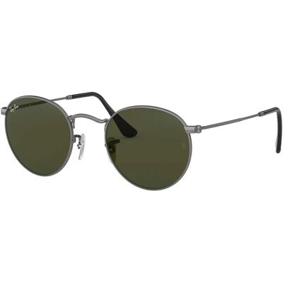 Ray-Ban Runde Metall RB3447 - 029 (matte gunmetal/grün) Ray-Ban Runde Metall RB3447 - 029 (matte gunmetal/grün)
