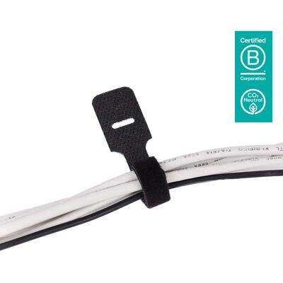 Dataflex Addit Kabelbinder - Schwarz - 20cm - Wiederverwendbar Dataflex Addit Kabelbinder - Schwarz - 20cm - Wiederverwendbar