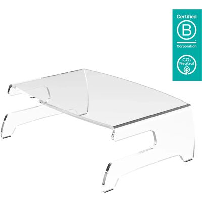 Dataflex 660 Monitorständer - verstellbar, transparent, platzsparend Dataflex 660 Monitorständer - verstellbar, transparent, platzsparend