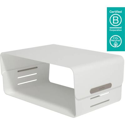 Rehausseur d'écran Dataflex Addit Bento - Réglable 120mm - Publicité Rehausseur d'écran Dataflex Addit Bento - Réglable 120mm - Publicité