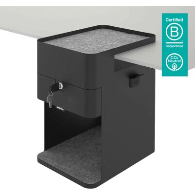 Dataflex Bento 500 Stahl Schwarz Schubladenorganizer - Schreibtisch Organizer Dataflex Bento 500 Stahl Schwarz Schubladenorganizer - Schreibtisch Organizer