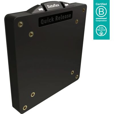 Dataflex Universal Quick Release - Montagekomponente für Monitor - Schwarz Dataflex Universal Quick Release - Montagekomponente für Monitor - Schwarz