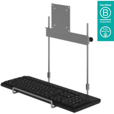 Dataflex 592 Supporto monitor - VESA 75x75/100x100 mm - Argento - Accessorio monitor Dataflex 592 Supporto monitor - VESA 75x75/100x100 mm - Argento - Accessorio monitor
