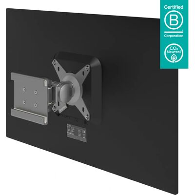 Dataflex Viewmate Argent - Support de barre d'outils 132 - Bras de moniteur - Publicité Dataflex Viewmate Argent - Support de barre d'outils 132 - Bras de moniteur - Publicité