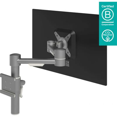 Dataflex Viewmate Silber Monitorarm - Höhenverstellbar, VESA Dataflex Viewmate Silber Monitorarm - Höhenverstellbar, VESA