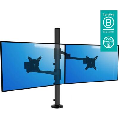 Braccio monitor Dataflex Viewlite - Regolabile per 2 monitor Braccio monitor Dataflex Viewlite - Regolabile per 2 monitor